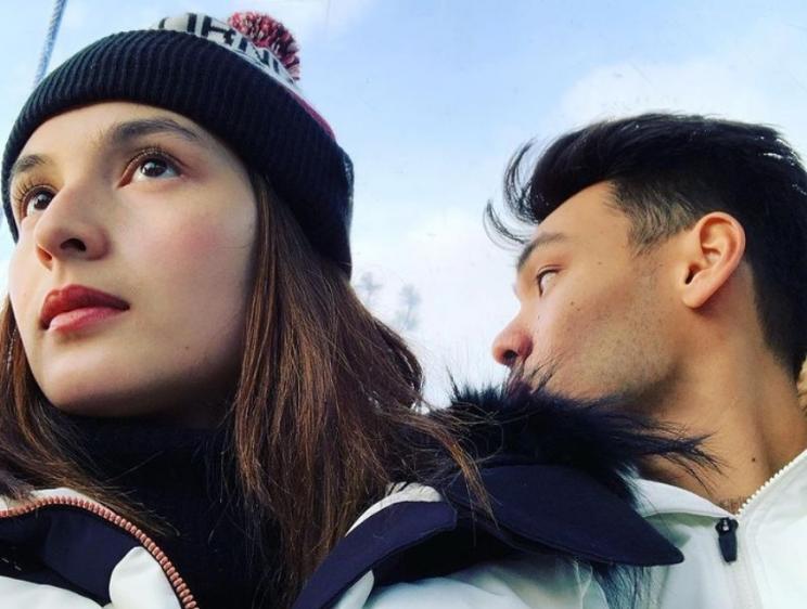 Asmara Chelsea Islan dan Rob Clinton Kardinal nyaris tak terekspose. [capture Instagram]