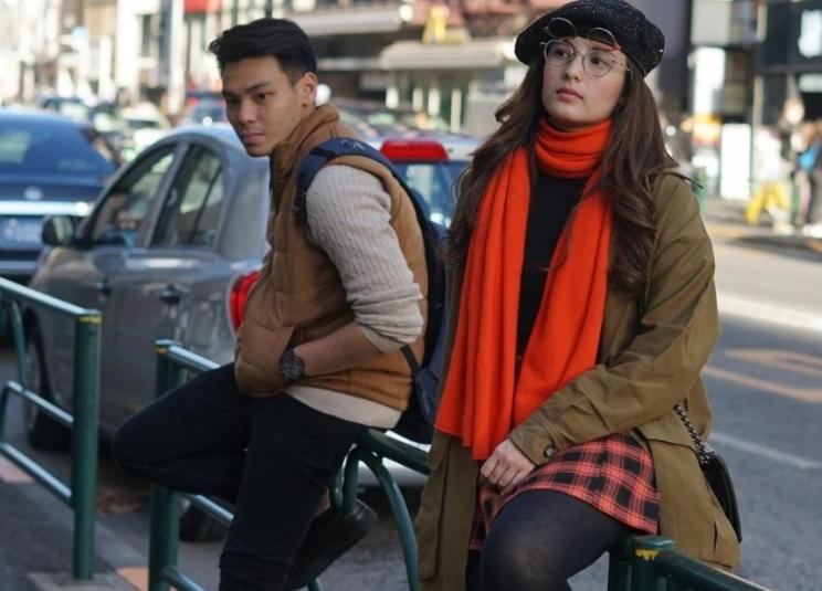 Chelsea Islan dan Rob Clinton Kardinal tetap mesra di depan publik. [capture Instagram]