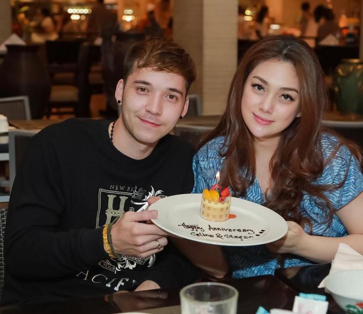 Celine Evangelista dan Stefan William (Instagram/@celine_evangelista)