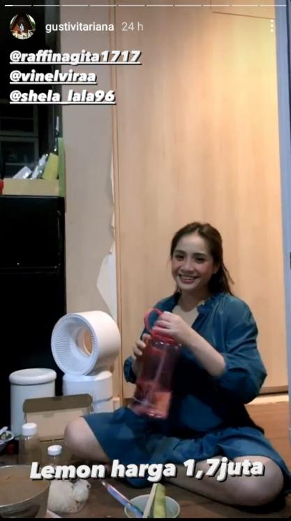 Nagita Slavina (Instagram/@gustivitariana)