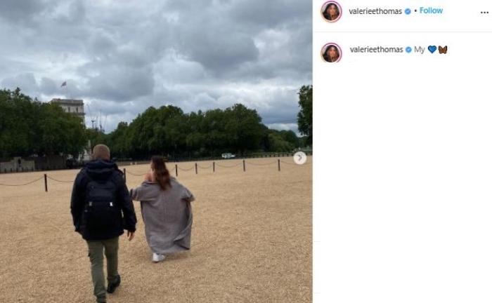 Valerie Thomas dan pacar bulenya, Zak Henry. (Instagram/@valeriethomas)