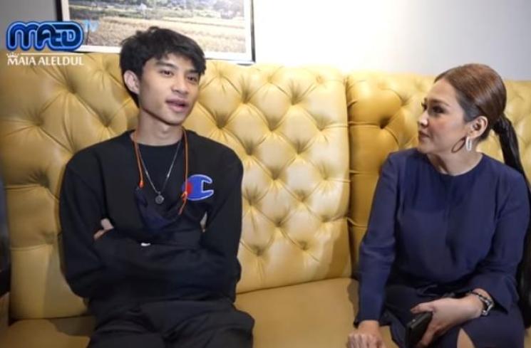 Devano Mahendra saat ngobrol dengan Maia Estianty (Youtube.com/MaiaAlElDulTV)