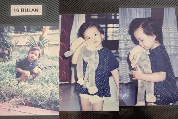 Foto masa kecil Anya Geraldine. (Instagram/@anyageraldine)