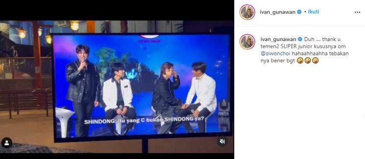 Super Junior (Instagram/@ivan_gunawan)