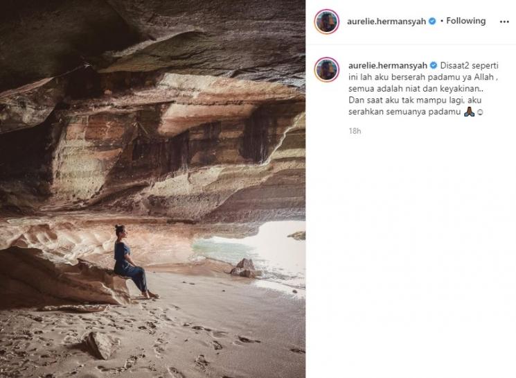 Aurel Hermansyah. (Instagram/@aurelie.hermansyah)