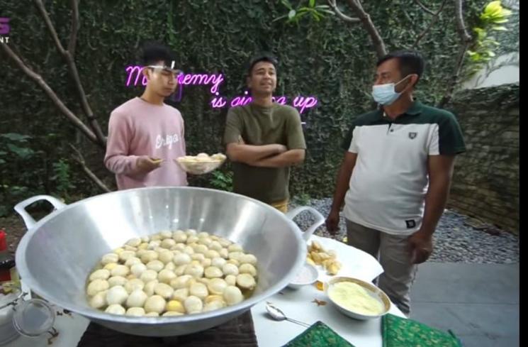 Raffi Ahmad bersama Dimas dan Ayahnya [YouTube/Rans Entertainment]
