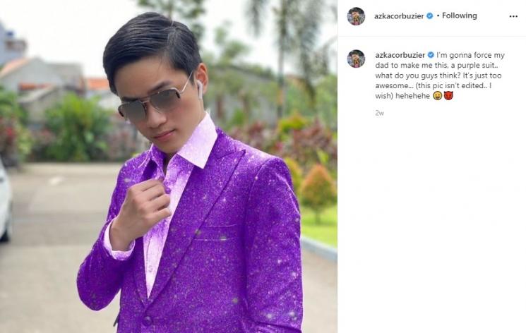 Azka Corbuzier. (Instagram/@azkacorbuzier)