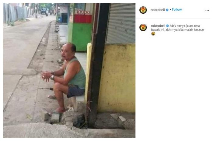 Haji Bolot. (Instagram/@ndorobeii)