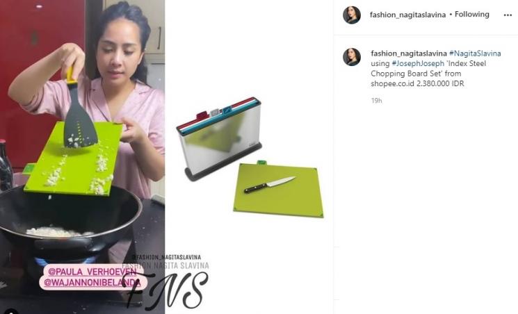 Nagita Slavina. (Instagram/@fashion_nagitaslavina)