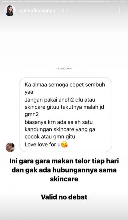 Salmafina Sunan (Instagram/@salmafinasunan)