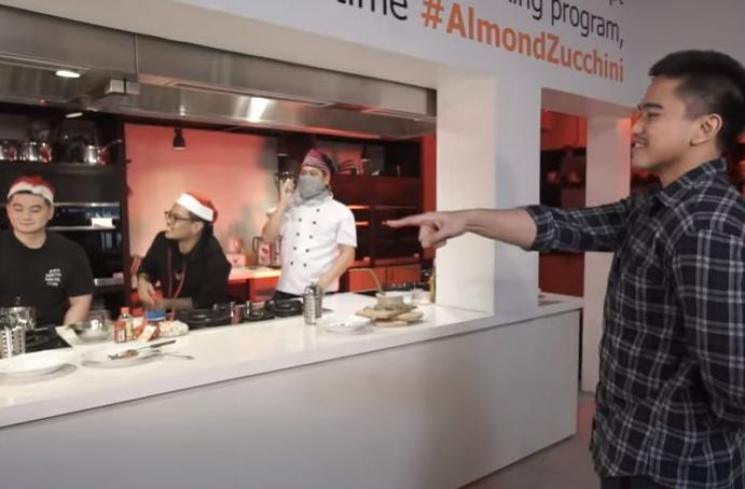 Kaesang saat jadi juri The Biggest Cooking Battle (Instagram.com/nenk_update)