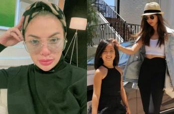Nikita Mirzani Pakai Mukena, Rambut Putri Nia Ramadhani Kayak Boneka