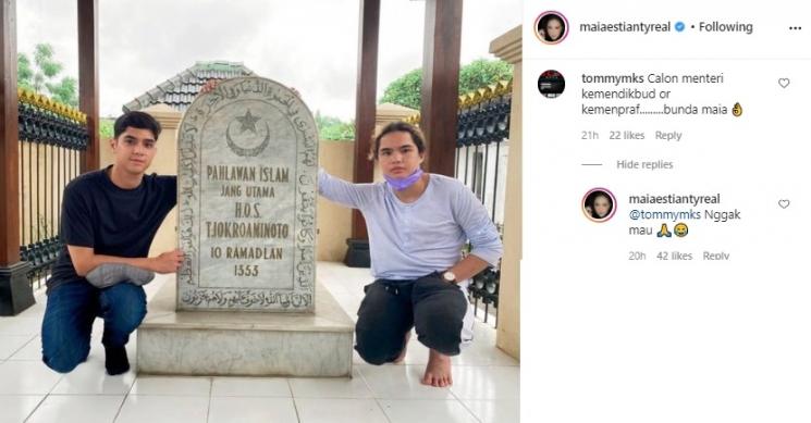 Postingan Maia Estianty. (Instagram/@maiaestiantyreal)