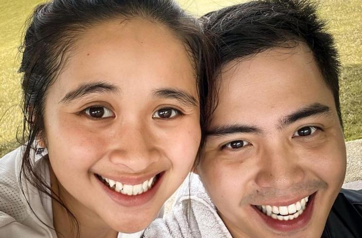 Gritte Agatha dan pacarnya (Instagram.com/gritteagatha)
