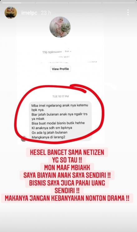 Imel Putri Cahyati (Instagram/@imelpc)
