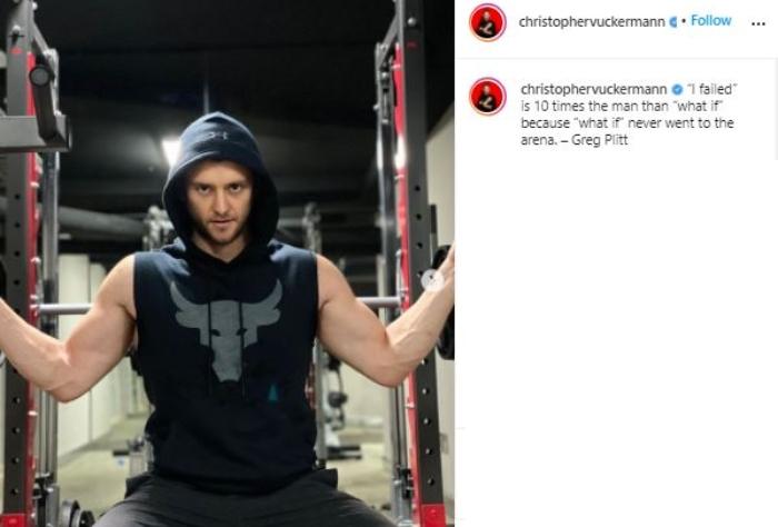Christopher Uckermann, pemeran Santiago Amigos x Siempre. (Instagram/@christopheruckermann)