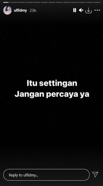 Postingan Ulfi Damayanti. (Instagram/@ulfidmy)