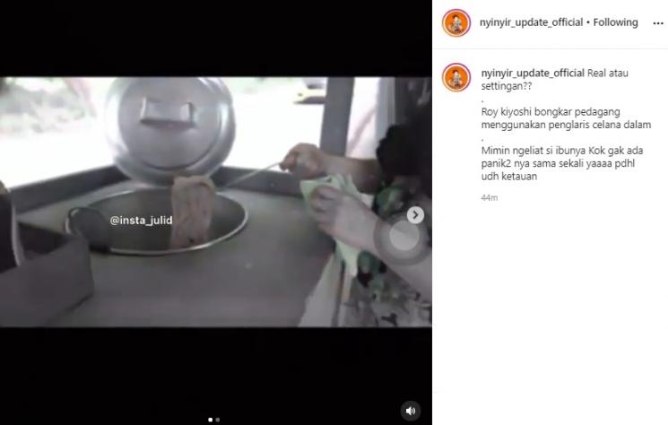 Roy Kiyoshi Bongkar Praktek Pedagang Pakai Penglaris Celana Dalam. (Instagram)