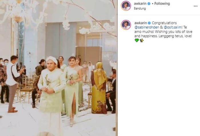 Selebgram Keanu. (Instagram/@awkarin)