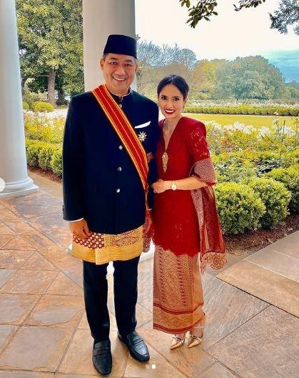 Muhammad Lutfi bersama sang istri, Bianca Adinegoro. (Instagram/@bianca.alinda)