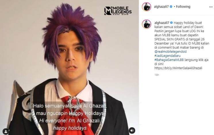 Al Ghazali. (Instagram/@alghazali7)