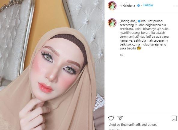 Indri Giana. (Instagram/@_indrigiana_)