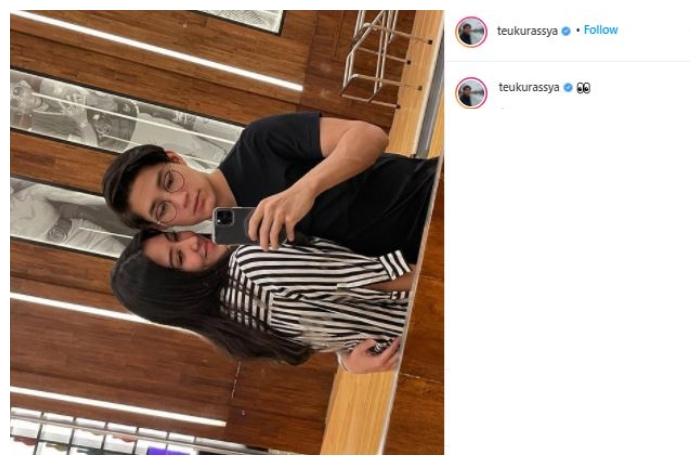 Teuku Rassya dan pacar. (Instagram/@tukurassya)