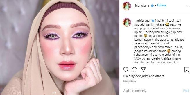 Indri Giana. (Instagram/@_indrigiana_)