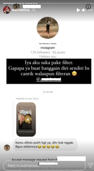 Audi Marissa dicibir netizen (Instagram.com/audimarissa)