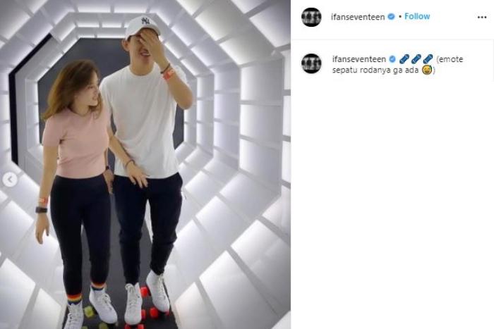 Citra Monica dan Ifan Seventeen. (Instagram/@ifanseventeen)