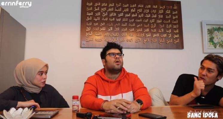 Lesti Kejora dan Rizky Billar. (Youtube/ErrinFerry)