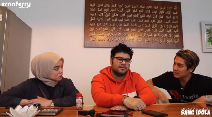 Lesti Kejora dan Rizky Billar. (Youtube/ErrinFerry)