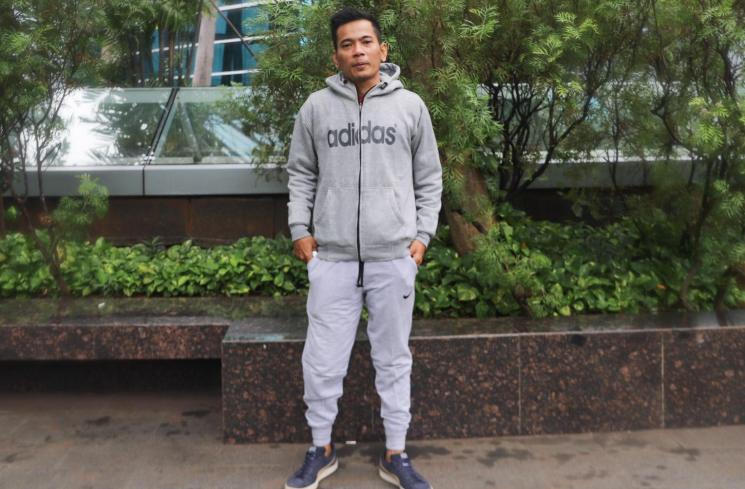 Penyanyi Januarisman atau Aris Idol. [Matamata.com/Alfian Winanto]