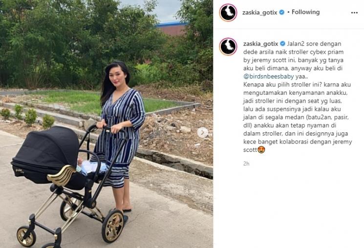Zaskia Gotik. (Instagram/@zaskia_gotix)