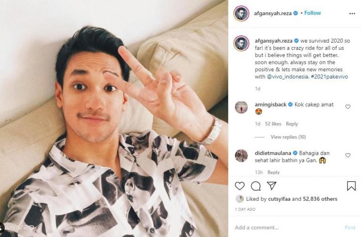 Afgan. (Instagram/@afgansyah.reza)