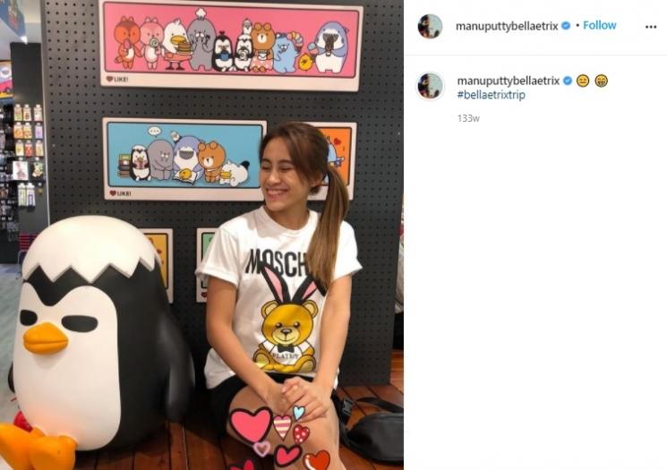 Bellaetrix Manuputty. (Instagram/@manuputtybellaetrix)