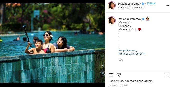 Lovely Rumangkang. (Instagram/@realangelkaramoy)