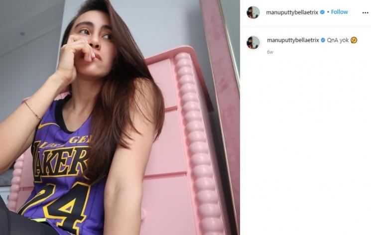Bellaetrix Manuputty. (Instagram/@manuputtybellaetrix)
