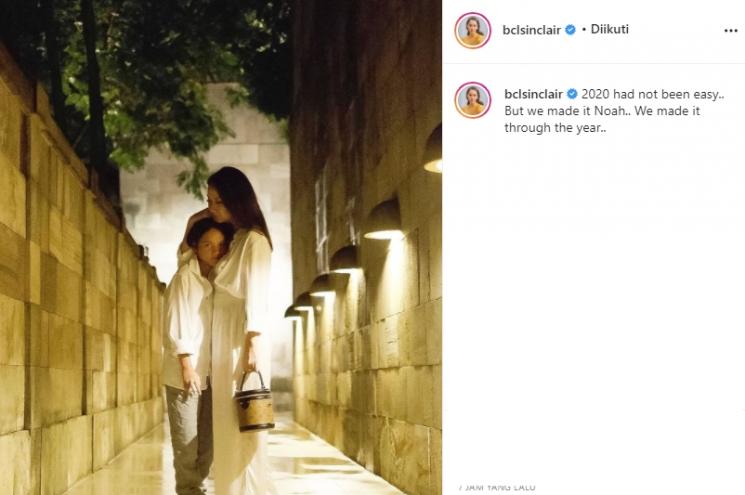 Bunga Citra Lestari dan Noah Sinclair (Instagram/@bclsinclair)