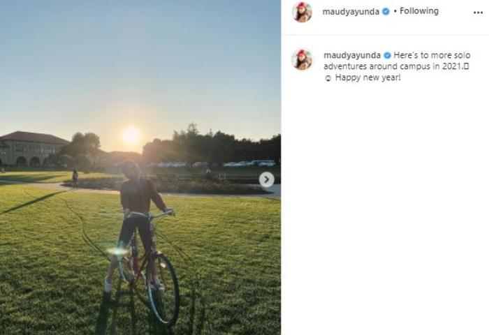 Maudy Ayunda. (Instagram/@maudyayunda)