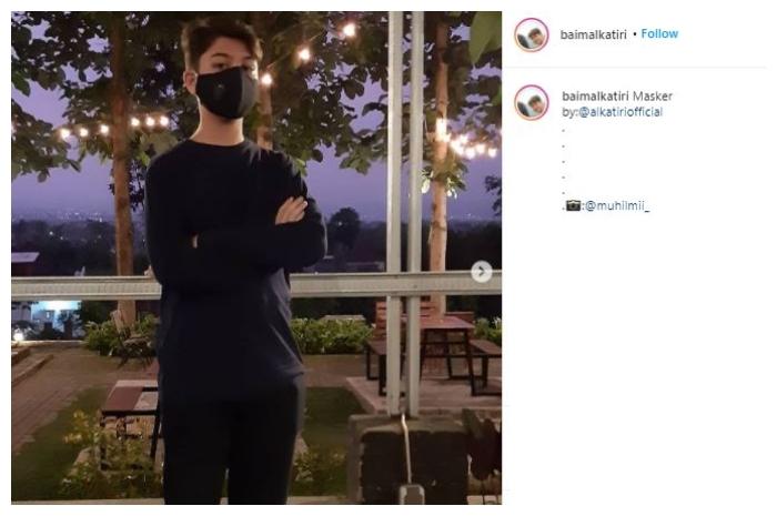 Baim Alkatiri. (Instagram/@baimalkatiri)