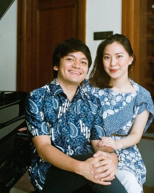 Calvin Jeremy dan Novia Santoso (Instagram/@calvinjeremy)