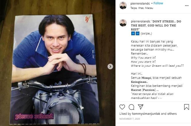 Pierre Rolland, pemeran utama Gerhana. (Instagram/@pierrerollandc)