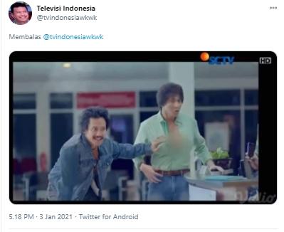 Vino G Bastian kena sensor (Twitter.com/tvindonesiawkwk)