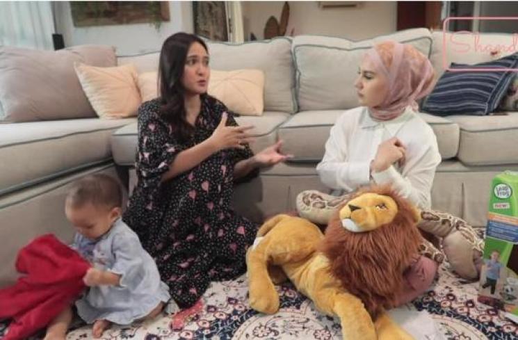Shandy Aulia saat ngobrol bareng Irish Bella (Youtube.com/ShandyAulia)