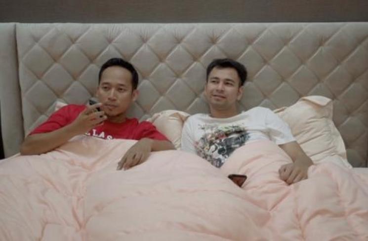 Raffi Ahmad dan Denny Cagur (Youtube.com/RANSEntertainment)