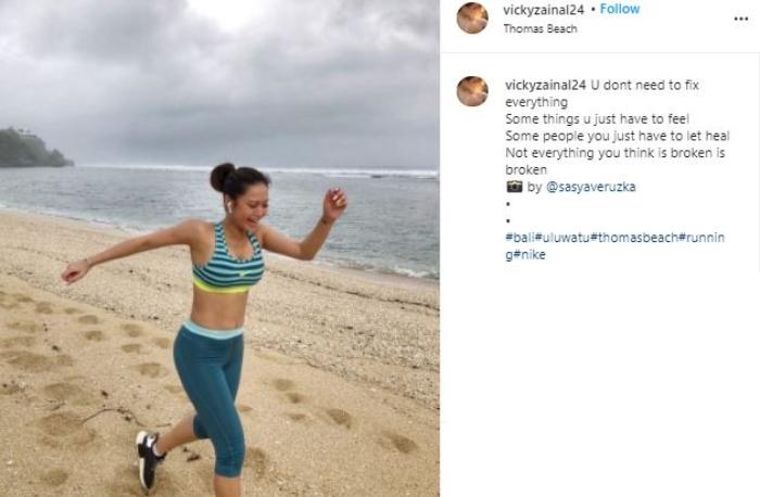 Vicky Zainal. (Instagram/@vickyzainal24)