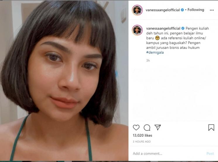 Vanessa Angel. (Instagram/@vanessaangelofficial)