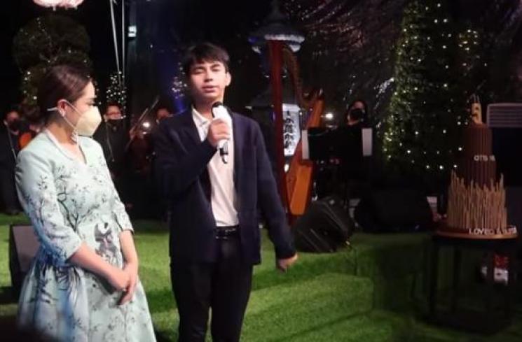 Nagita Slavina dan Dimas Ramadhan (YouTube/Rans Entertainment)