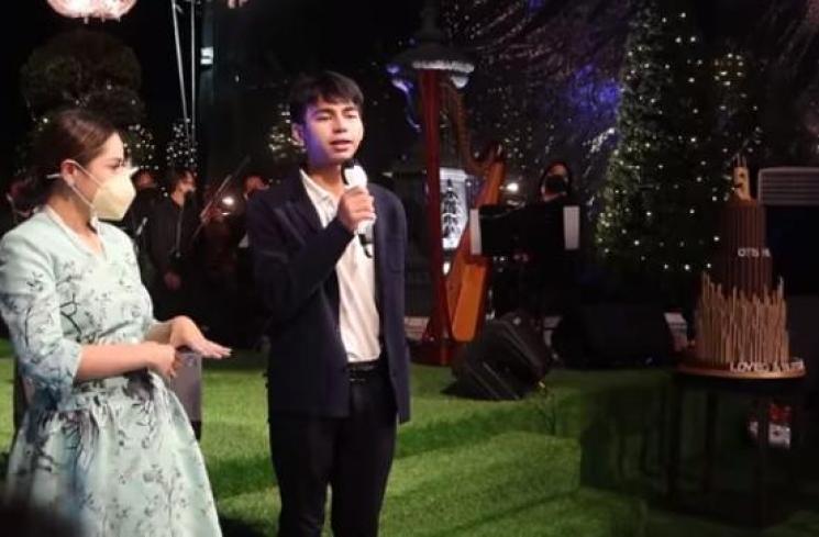 Nagita Slavina dan Dimas Ramadhan (YouTube/Rans Entertainment)